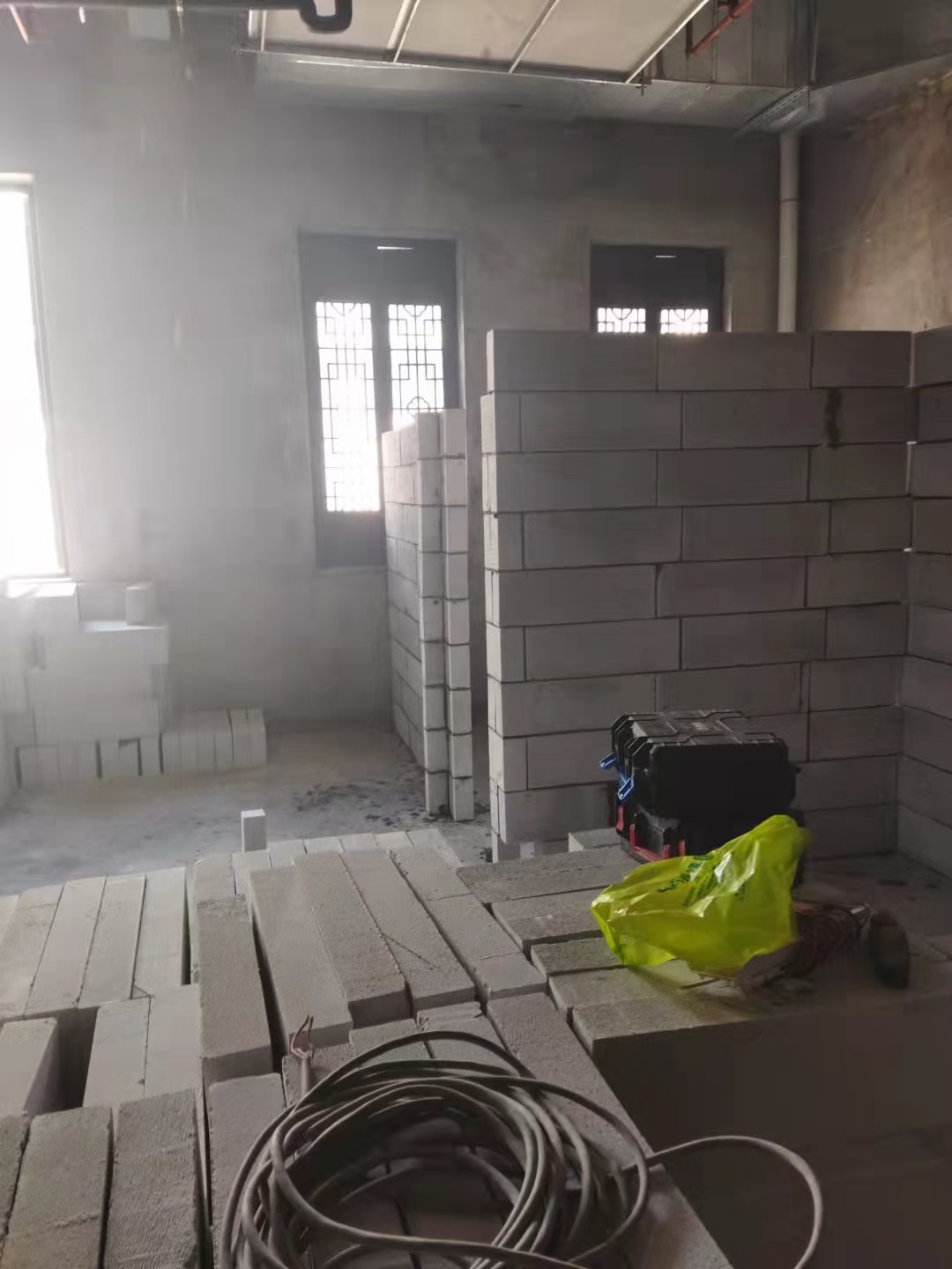 泡沫砖隔墙应用场景